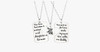 Daddy's Girl Mama's World Pendant Set Daddy's Girl Mama's World Pendant Set