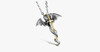 Dragon Sword Men's Stainless Steel Pendant