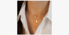 Double Layer Round Pendant Necklace