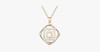 Florence Crystal Maze Pendant