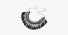 Fringe Drop Statement Necklace