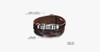 Genuine Leather Heavy Charm Men's Stainless Steel Bracelet
