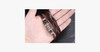 Genuine Leather Heavy Charm Men's Stainless Steel Bracelet
