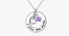 I Love You More Necklace (Crystal)