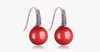 Red Coral Earring