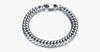 Silver Cut Chain Bracelet