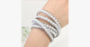 Snow Pearl Wrap Bracelet