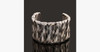 Silver Weave Bangle