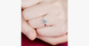 Silver Plated Crystal Ring
