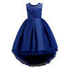 2018 Summer Flower Girls Dress For Wedding And Party Infant Princess Girl Dresses Toddler Costume Baby Kids Girls Clothes