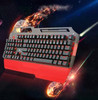 Waterproof Mechanical Keyboard with Dynamic Red Underglow - Play and Wash as Normal
