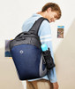 Anti-Theft Waterproof Travel Backpack, With Detachable Waterproof Hat & Fits 15.6-Inch Laptop