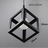 Geometric Metal Cage Pendant