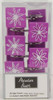 Daisy Stitch Lilac Shower Hooks - 3PC Towel Set