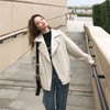 Fashion Oversized Coat Faux Leather Jacket