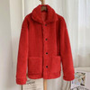 Thicken Warm Teddy Fur Jacket Coat Casual Fashion