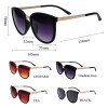 Oversized Round Sunglasses Brand Designer Fashion Eyeglasses