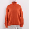Oversize Turtleneck Knitted Sweater