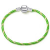 1Silver Color Snake Chain Fine  Charm Bracelet
