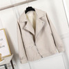 Fashion Oversized Coat Women Faux Leather Jacket