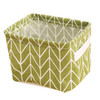 1 Pc Printing Cotton Linen Desktop Storage Organizer