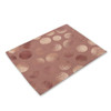 1Pcs Breif Cotton Linen Table Mats Pattern