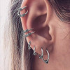 Vintage Tribal Ethnic Geometric Drop Dangle Hoop Earrings Set