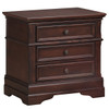 3 Drawers Storage Night Stand End Beside Table