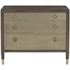 Clarendon Nightstand, Burnished Brass Clarendon Nightstand, Burnished Brass