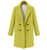 Wool Coats Double Breasted Trench Medium Long Thicken Outwear Plus Cotton Woolen Overcoats