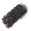Unprocessed brazilian Virgin Hair Lace Closure Deep Wave Natural Color Human Hair 4x4 Free Part With baby Hair 150%