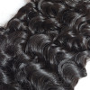 Unprocessed brazilian Virgin Hair Lace Closure Deep Wave Natural Color Human Hair 4x4 Free Part With baby Hair 150%