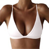 Triangle bralette bikini top