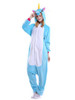 Plush Unicorn onesie pajamas jumpsuit