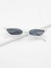 New Retro cat eye pointed small frame sunglasses