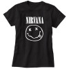 Nirvana printed text tshirt