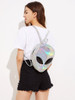 Iridescents alien 3d backpack