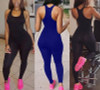 Casual strapless Bodycon fashion jumpsuit