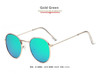 Round Shades Retro Mirror Sunglass