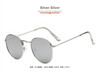 Round Shades Retro Mirror Sunglass