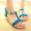 Bohemia Sandals Summer Flat Sandals Fashion Slip  Shoes