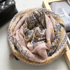 Geometric Print Warm Scarf