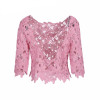 Hollow Out Backless Blouse