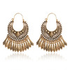 Boho Chandelier Dangle Tassel Earrings