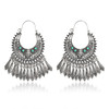 Boho Chandelier Dangle Tassel Earrings