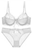Illusion Dark Blue Lingerie Set