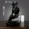 Carved statue Sculpture Crafts for Living Room, Bedroom, and Office Modern Home Decoration