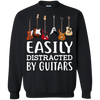 Easily Distracter By Guitar Tshirt