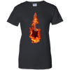 Guitar Fire Tshirt