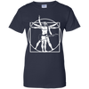 Vitruvian Man Guitar Shirt Da Vinci Guitar Tshirt